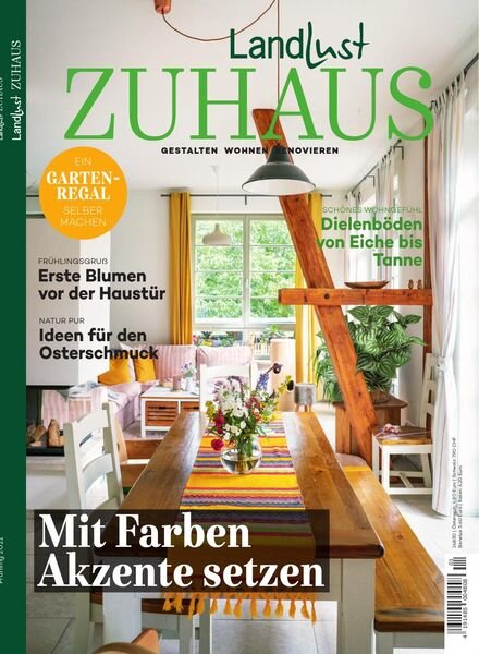 Landlust Zuhaus Nr.1 – Fruhling 2021 Cover