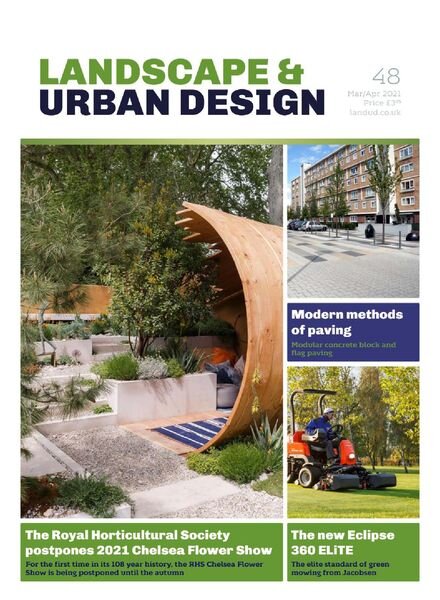 Landscape & Urban Design – March-April 2021 Cover
