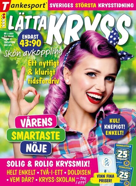 Latta kryss – 25 februari 2021 Cover