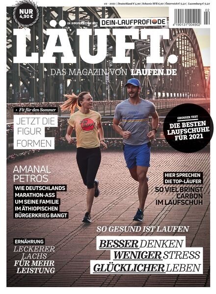 LaUFT Das Magazin von laufen.de – 19 Marz 2021 Cover
