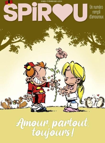 Le Journal de Spirou – 17 Fevrier 2021 Cover