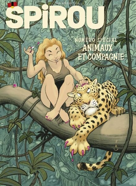 Le Journal de Spirou – 3 Mars 2021 Cover