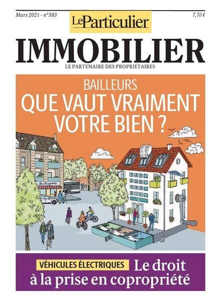 Le Particulier Immobilier – Mars 2021 Cover