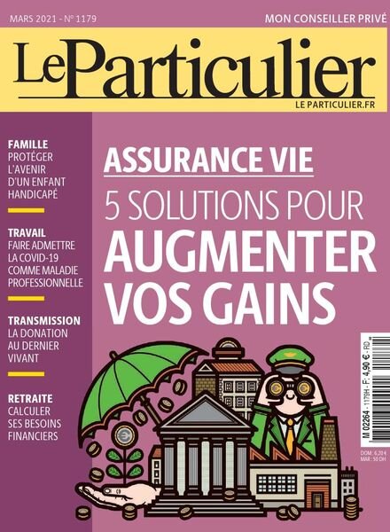 Le Particulier – Mars 2021 Cover