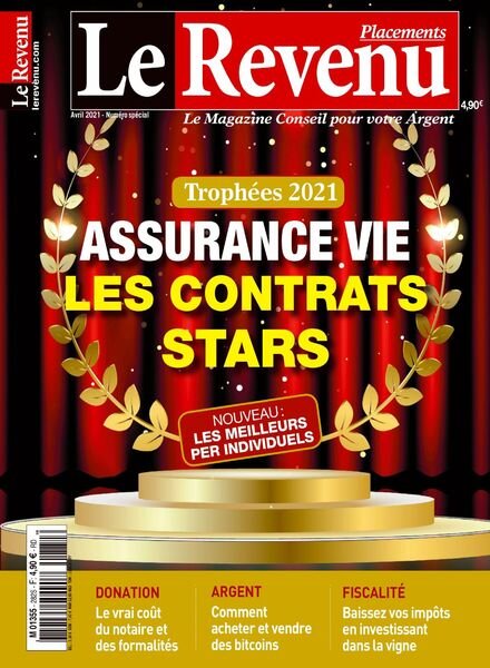 Le Revenu Placements – Avril 2021 Cover
