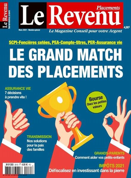 Le Revenu Placements – Mars 2021 Cover