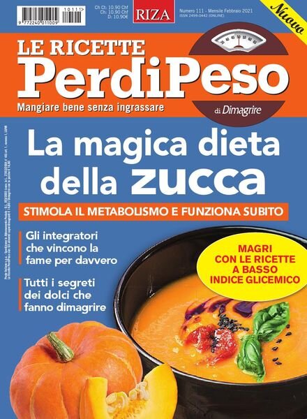 Le Ricette PerdiPeso – Febbraio 2021 Cover