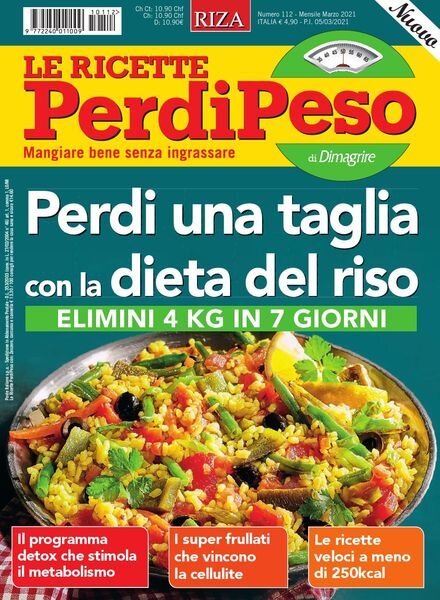 Le Ricette PerdiPeso – Marzo 2021 Cover