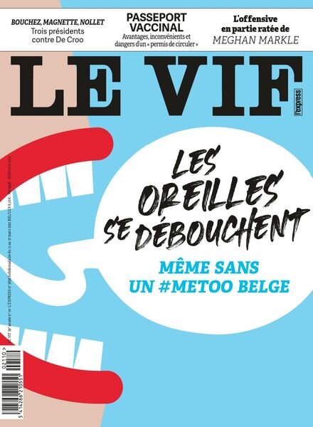 Le Vif L’Express – 11 Mars 2021 Cover