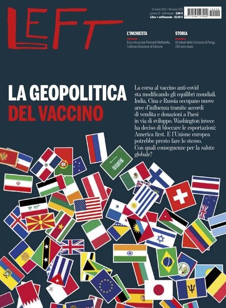 Left – 12 Marzo 2021 Cover