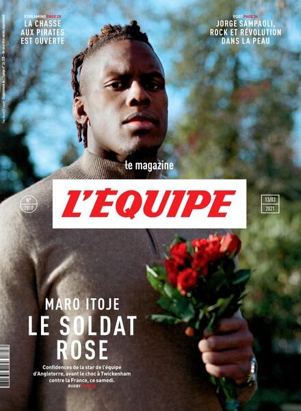 L’Equipe Magazine – 13 Mars 2021 Cover