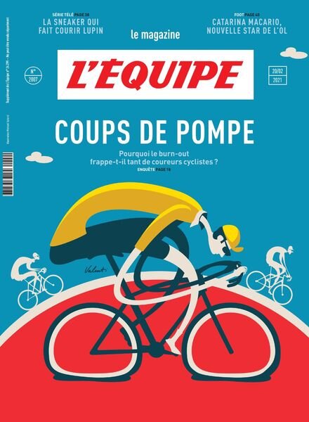 L’Equipe Magazine – 20 Fevrier 2021 Cover