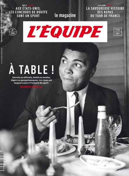 L’Equipe Magazine – 27 Fevrier 2021 Cover