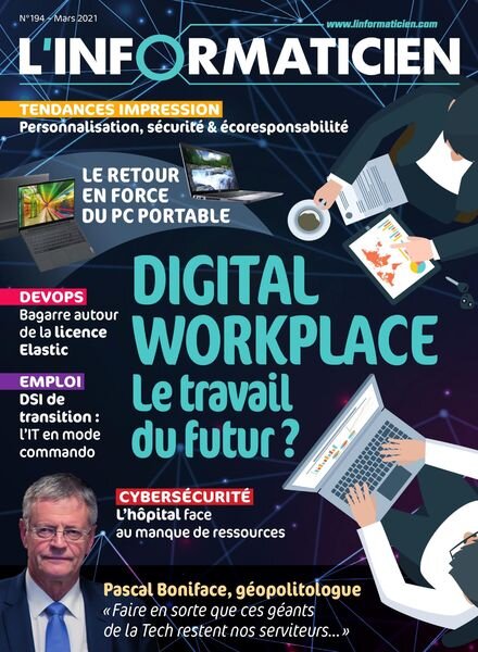 L’Informaticien – Mars 2021 Cover