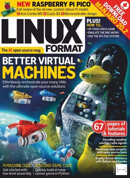 Linux Format UK – March 2021 Cover