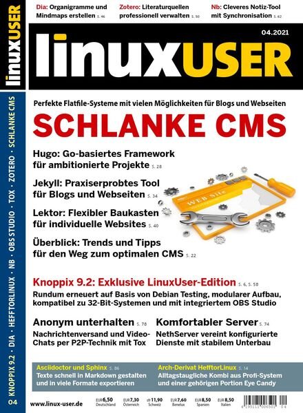 LinuxUser – April 2021 Cover