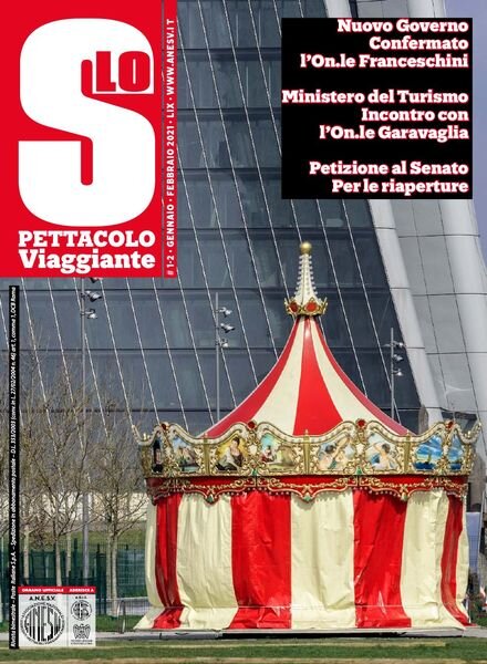 Lo Spettacolo Viaggiante – Gennaio-Febbraio 2021 Cover