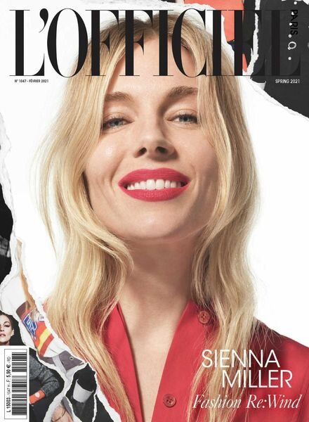 L’Officiel Paris – fevrier 2021 Cover