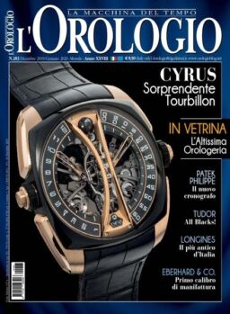 l’Orologio – Dicembre 2019 – Gennaio 2020