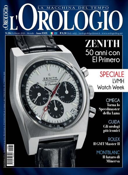 l’Orologio – Febbraio 2020 Cover