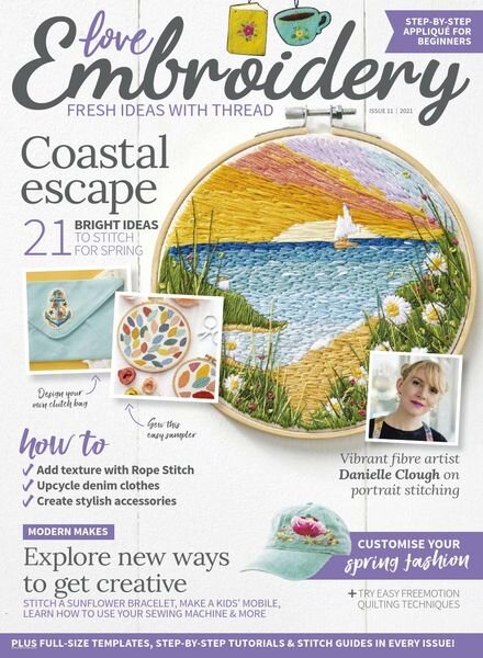 Love Embroidery – Issue 11 – March 2021 Cover