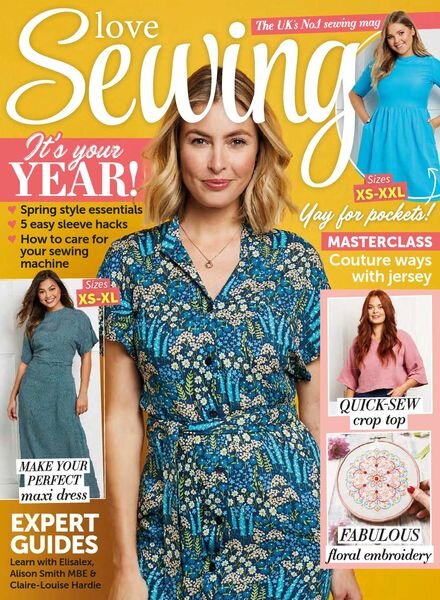 Love Sewing – Issue 90 – January 2021 Cover