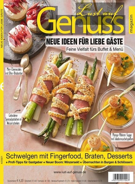Lust auf Genuss – April 2021 Cover