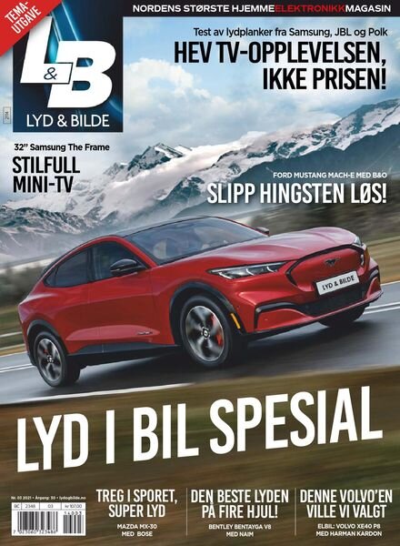 Lyd & Bilde – mars 2021 Cover