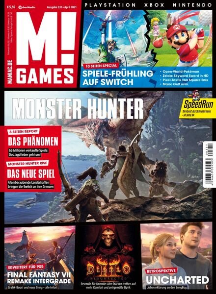 M! GAMES – 19 Marz 2021 Cover