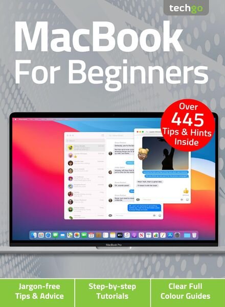 MacBook For Beginners – 16 February 2021 Cover