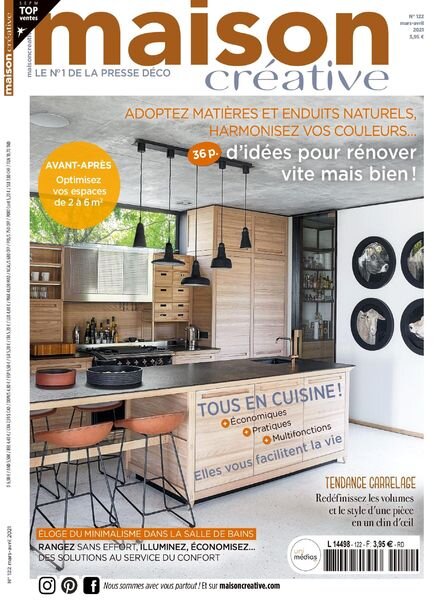 Maison Creative – Mars-Avril 2021 Cover