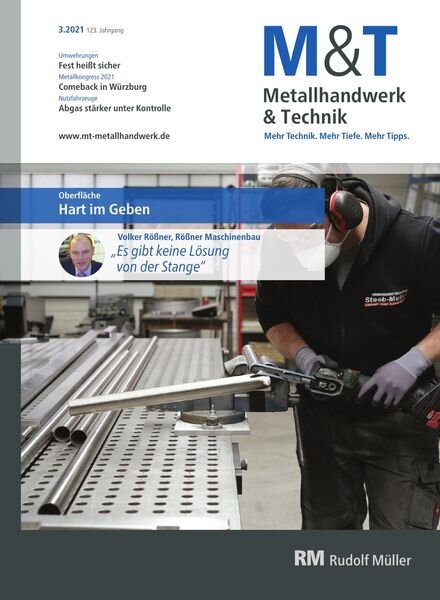 M&T Metallhandwerk – Februar 2021 Cover