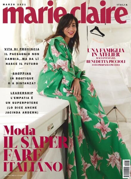 Marie Claire Italia – marzo 2021 Cover