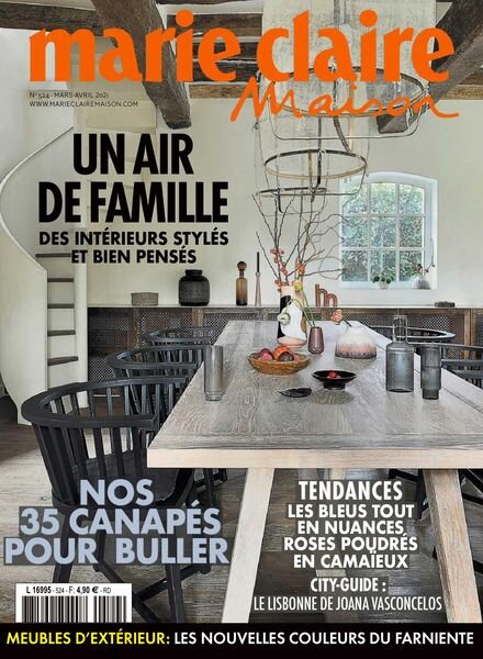 Marie Claire Maison France – mars 2021 Cover