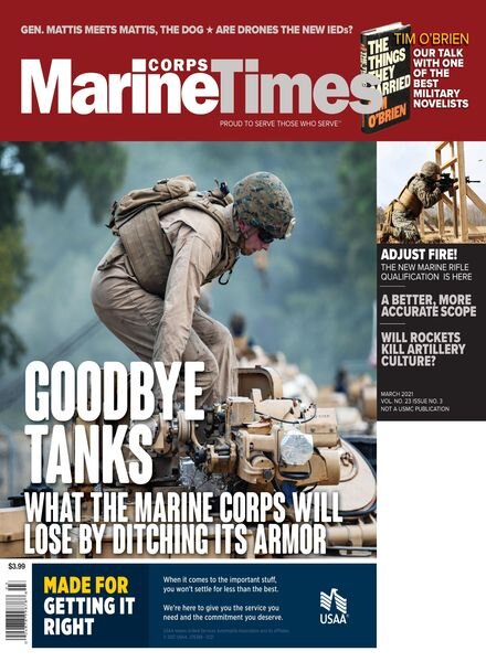 Marine Corps Times – March 2021 Cover