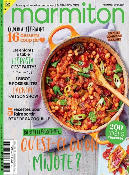 Marmiton – Mars-Avril 2021 Cover