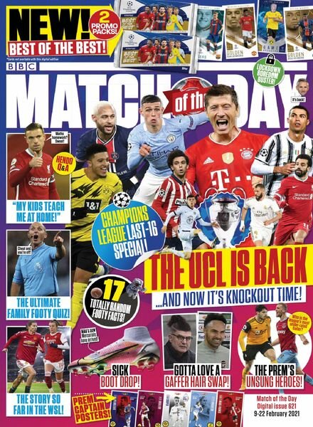 Match of the Day – 09 February 2021 Cover
