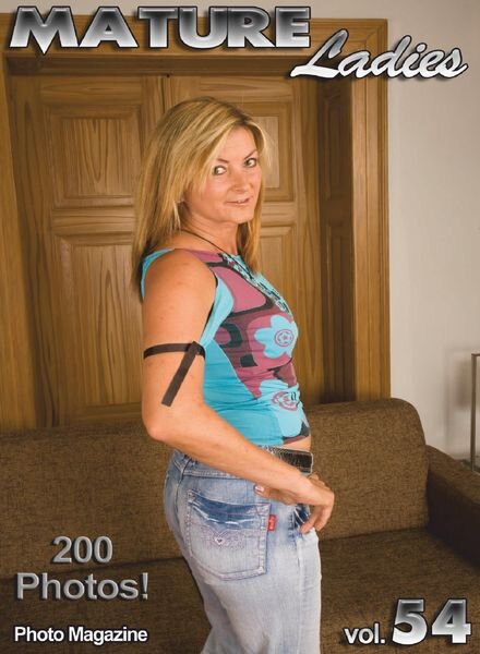 Mature Ladies Adult Photo Magazine – February 2021 Cover
