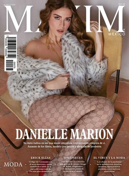 Maxim Mexico – marzo 2021 Cover