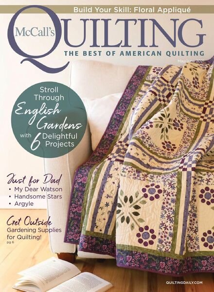 McCall’s Quilting – May-June 2021 Cover