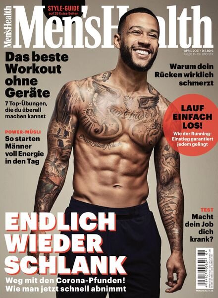 Men’s Health – DE – 16 Marz 2021 Cover