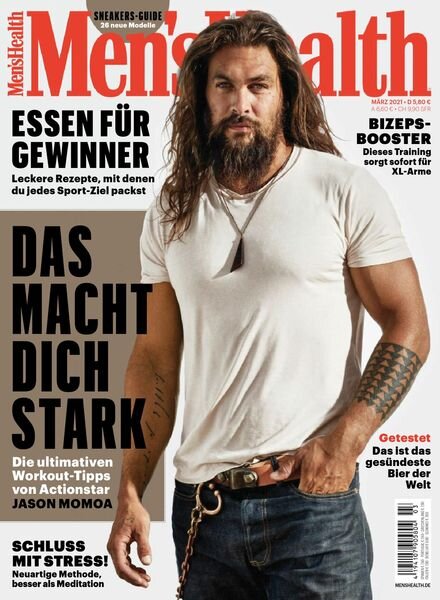 Men’s Health Germany – Marz 2021 Cover