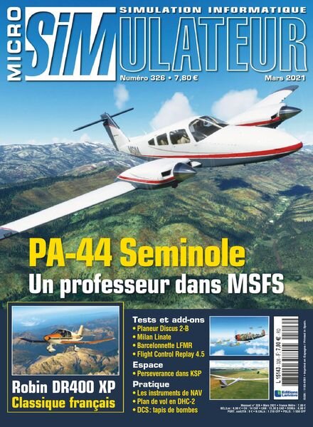 Micro Simulateur – mars 2021 Cover
