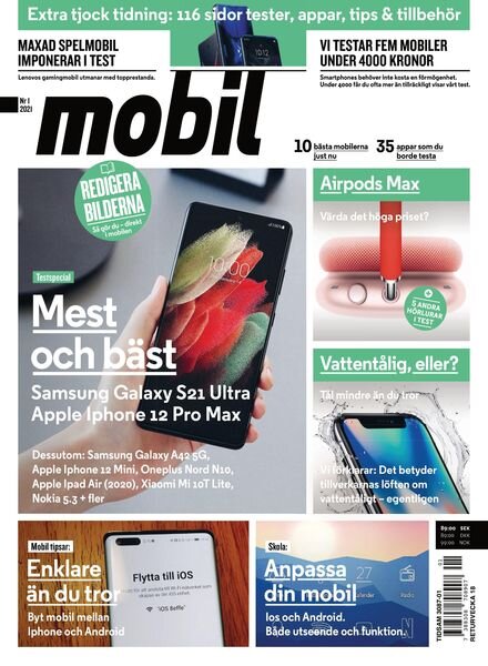 Mobil Sverige – 23 februari 2021 Cover