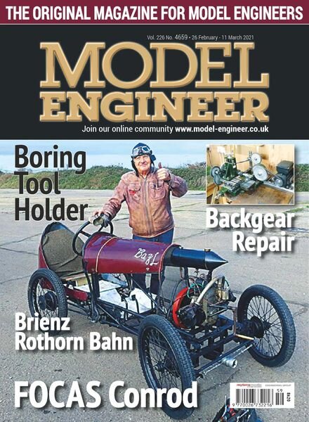 Model Engineer – Issue 4659 – 26 February 2021 Cover