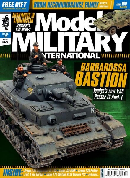 Model Military International – Issue 180 – April 2021 Cover