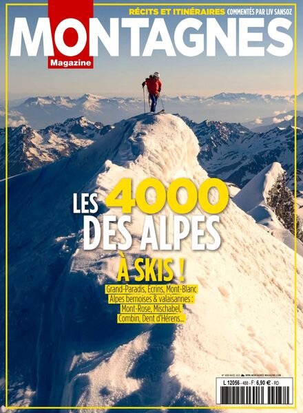 Montagnes Magazine – Mars 2021 Cover