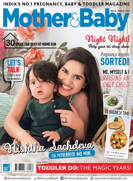 Mother & Baby India – March 2021 Cover