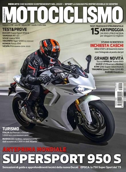 Motociclismo Italia – Febbraio 2021 Cover