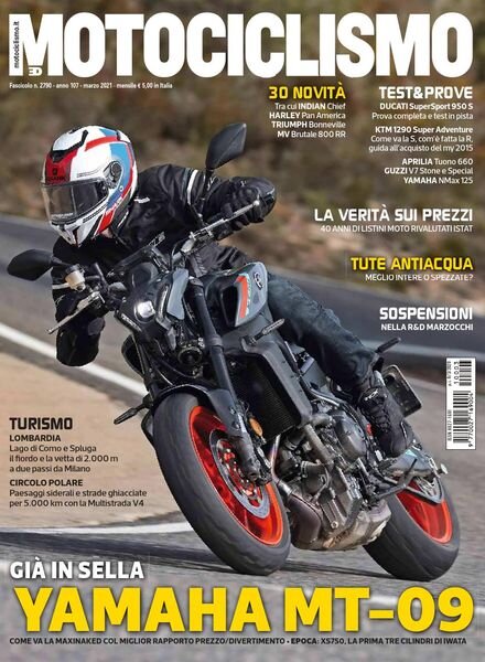Motociclismo Italia – Marzo 2021 Cover
